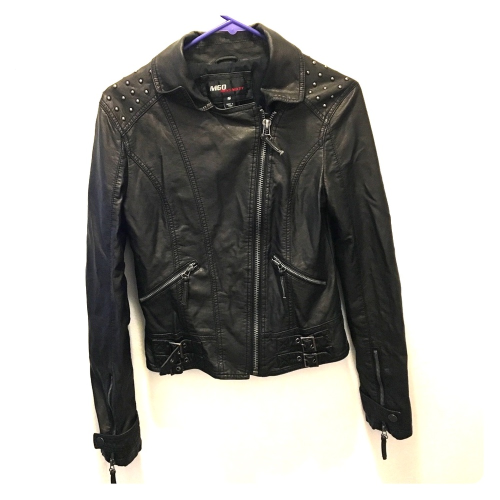 Vegan Leather Jacket SOLD